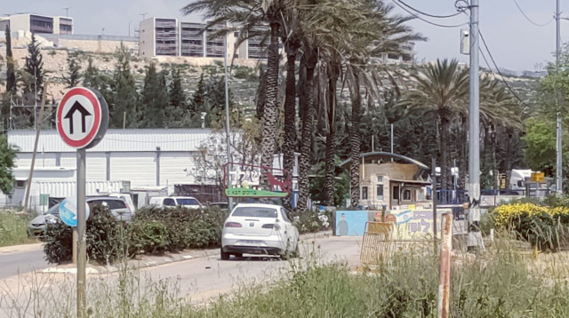 הרכב החשוד (צילום: TPS)