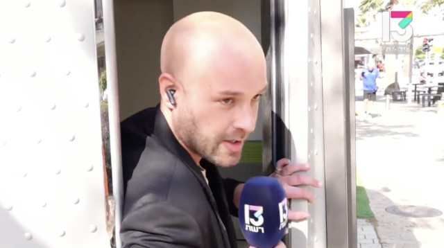 פז רובינזון (צילום: מתוך רשת 13)