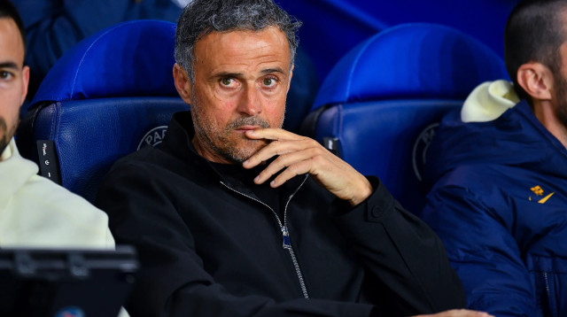 לואיס אנריקה מאמן פריז סן ז'רמן (צילום: אימג'בנק  GettyImages, Franco Arland)