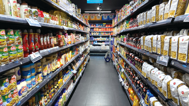 סופרמרקט (צילום: אבשלום ששוני)