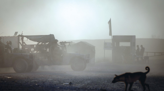 כוח צהל בגבול עזה (צילום: חיים גולדברג, פלאש 90)