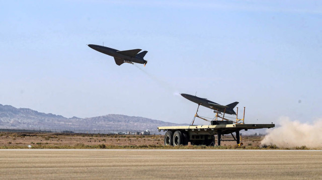 כטב"ם איראני (צילום:  Iranian Army/WANA (West Asia News Agency)/Handout via REUTERS)