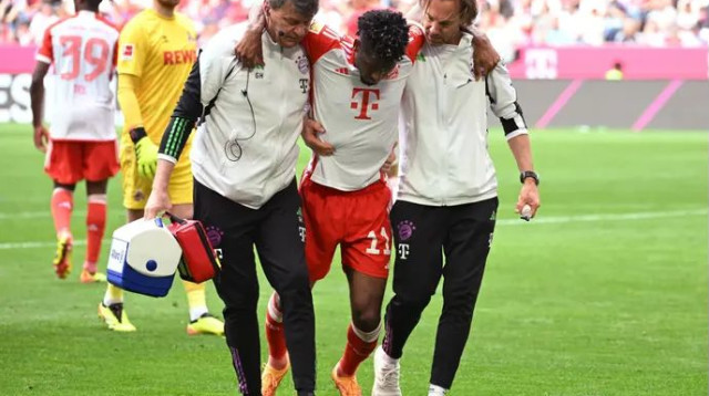 פציעה מדאיגה. קומאן (צילום: רויטרס)