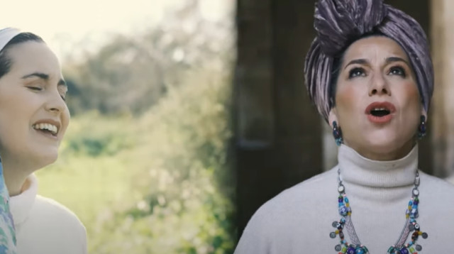 ריקה רזאל ונינה טוקייר (צילום: צילום מסך יוטיוב)