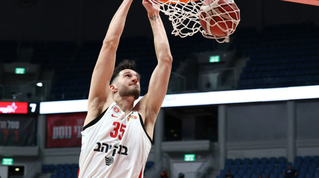 זאק הנקינס, שחקן הפועל ירושלים (צילום: דני מרון)