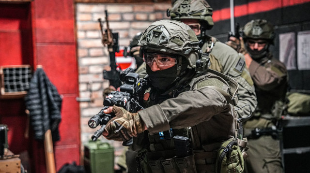 המסתערבים באיו"ש (צילום: דוברות המשטרה)