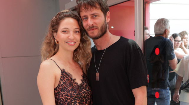 מיכאל אלוני, ליטל פרידמן  (צילום: רפי דלויה)