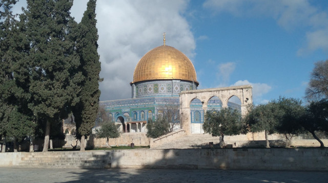 שיחות בהר הבית (צילום: אופירה הלוי)