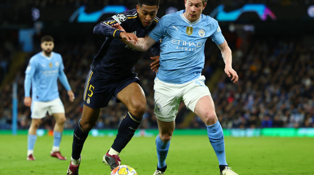 קווין דה בראונה מנצ'סטר סיטי ג'וד בלינגהאם ריאל מדריד (צילום: רויטרס)