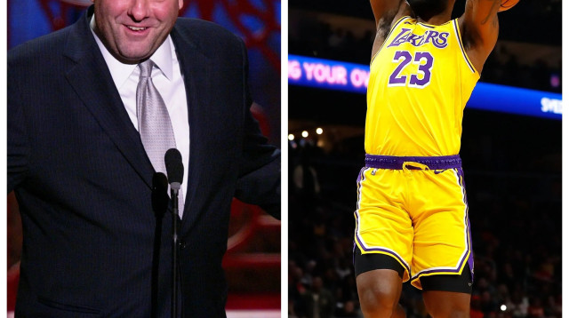 ג'יימס גנדולפיני, לברון ג'יימס (צילום: GettyImages)