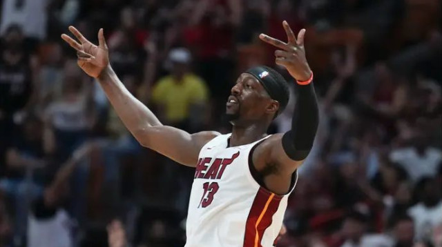 מיאמי תפגוש שוב את בוסטון. אדבאיו (צילום: GettyImages, Rich Storry)