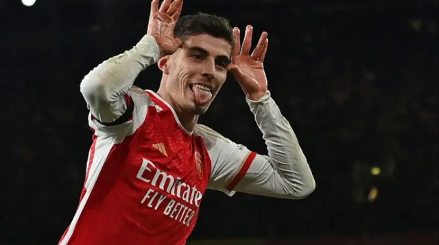 אחרי החמצה גדולה, החזיר עם צמד. האברץ (צילום: אימג'בנק  GettyImages)