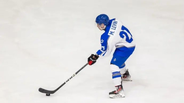 כפה הארכה וגם כבש את שער הניצחון. מייק לוין (צילום: תיעוד ברשתות חברתיות לפי סעיף 27 א' לחוק זכויות יו)