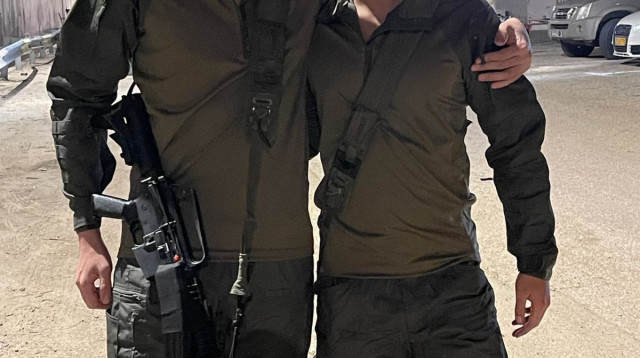 סג"ם כ' וסגן ע'  (צילום: דובר צה"ל)