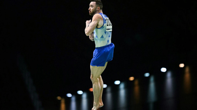 המתעמל הישראלי ארטיום דולגופיאט (צילום: GettyImages, GABRIEL BOUYS/AFP)