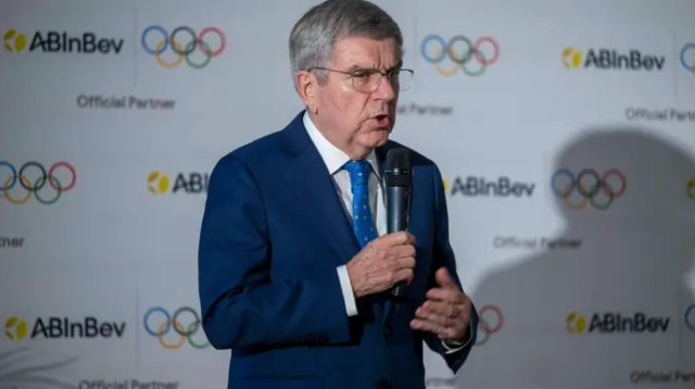 תומך בספורטאים הפלסטינים. באך (צילום: GettyImages, Stuart C. Wilson)