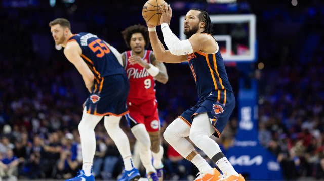 שחקן ניו יורק ניקס ג'יילן ברונסון (צילום: רויטרס)