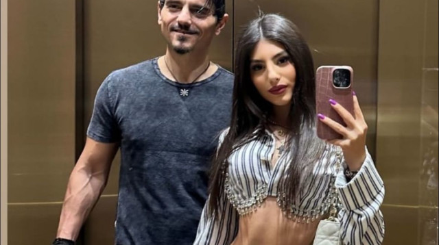 דימיטריס יאנקופולוס והבת שלו (צילום: מסך אינסטגרם)