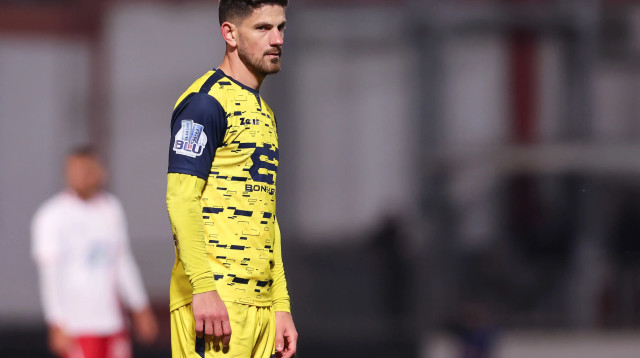 רועי שוקרני שחקן מכבי בני ריינה (צילום: מאור אלקסלסי)