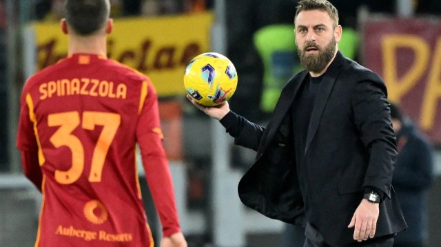 דניאלה דה רוסי מאמן רומא (צילום: רויטרס)