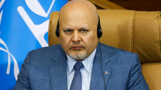 כרים אסד אחמד קאן התובע הראשי בבית הדין הבינלאומי בהאג (צילום: רויטרס)