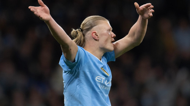 שחקן מנצ'סטר סיטי ארלינג הולאנד (צילום: GettyImages, Visionhaus)