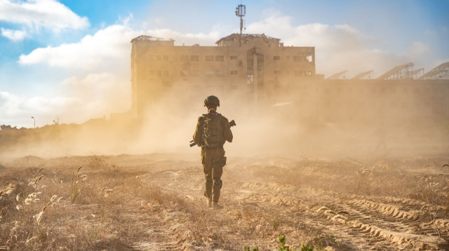 פעילות הכוחות בשטח רצועת עזה (צילום: דובר צה"ל)