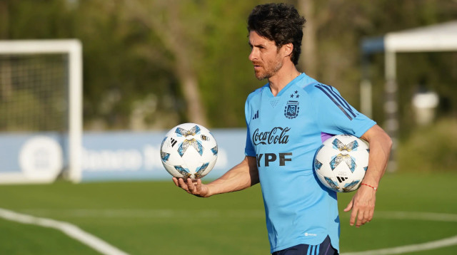 עוזר מאמן נבחרת ארגנטינה, פאבלו איימאר (צילום: GettyImages, Gustavo Pagano)