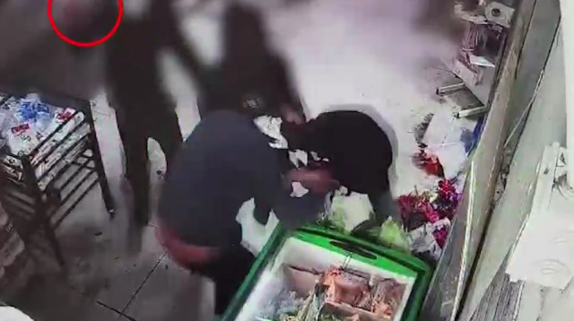 השוק האכזרי במינימרקט ברמת גן  (צילום: דוברות המשטרה)