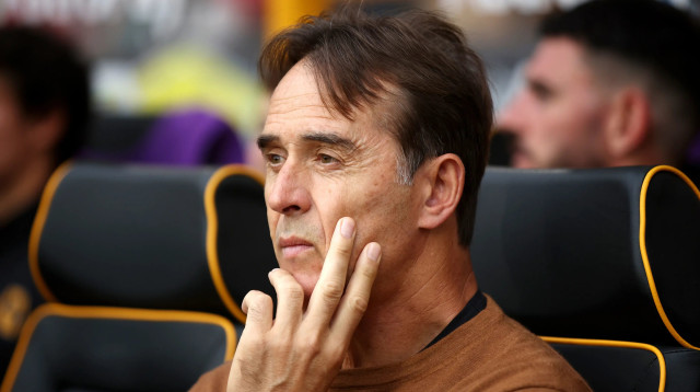 ג'ולן לופטגי בימיו כמאמן וולבס (צילום: GettyImages, Eddie Keogh)