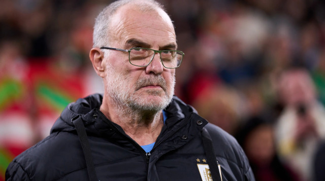 מאמן נבחרת אורוגוואי מרסלו ביילסה (צילום: GettyImages, Juan Manuel Serrano Arce)