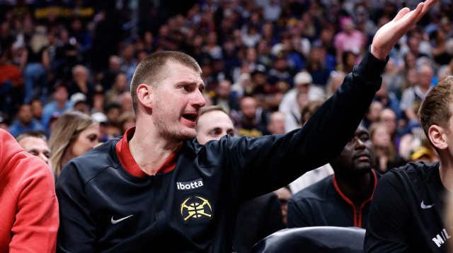 שחקן דנבר נאגטס ניקולה יוקיץ' (צילום: רויטרס)