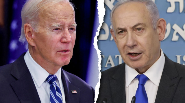 בנימין נתניהו, ג'ו ביידן  (צילום: מרק ישראל סלם,REUTERS/Evelyn Hockstein)