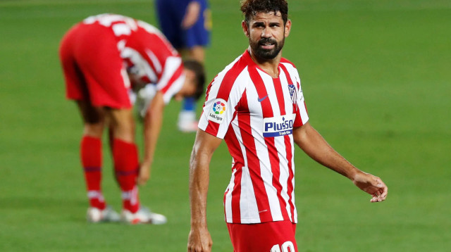 שחקן אתלטיקו מדריד דייגו קוסטה (צילום: רויטרס)