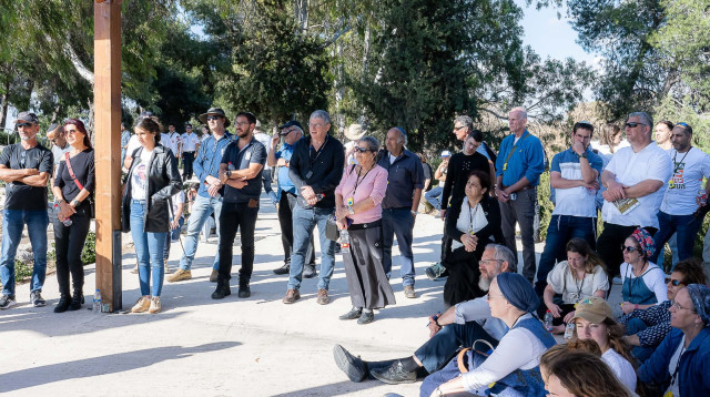 סיור הפתיחה ביד מרדכי (צילום: משה פילברג- יד מרדכי Moshe Filberg)