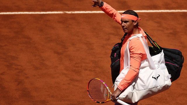 רפאל נדאל, טורניר רומא 2024 (צילום: רויטרס)