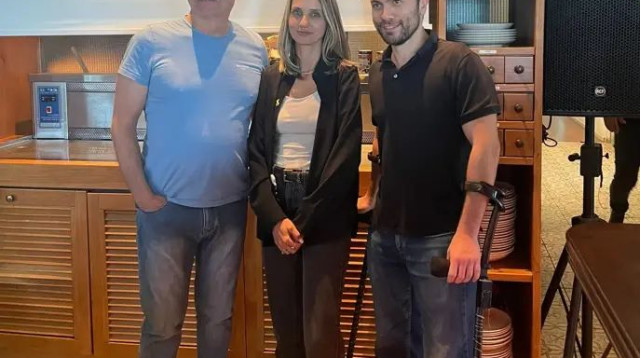 נועם גרשוני סיון וקנין ותמיר גורן (צילום: באדיבות sqlink)