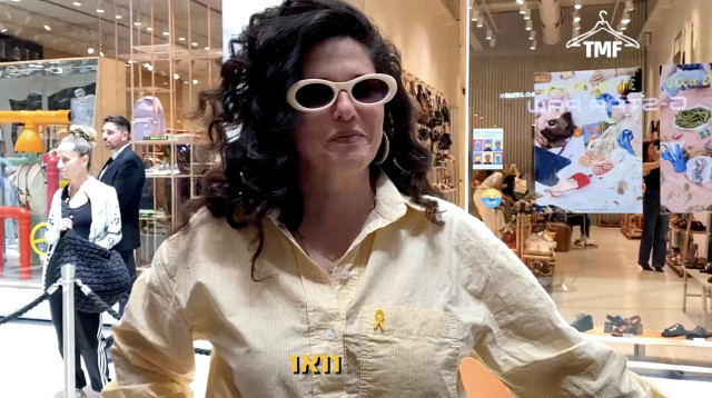 נועה קולר בחידון האופנה של TMF (צילום: מיטל שרעבי)