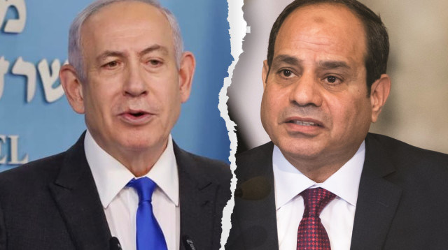 בנימין נתניהו, עבד אל־פתאח א־סיסי (צילום: מרק ישראל סלם,רויטרס)