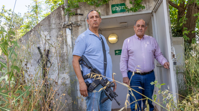 גבי נעמן  דוד אזולאי (צילום: יוסי אלוני)