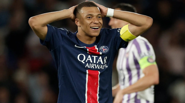 קיליאן אמבפה שחקן פריז סן ז'רמן (צילום: רויטרס)