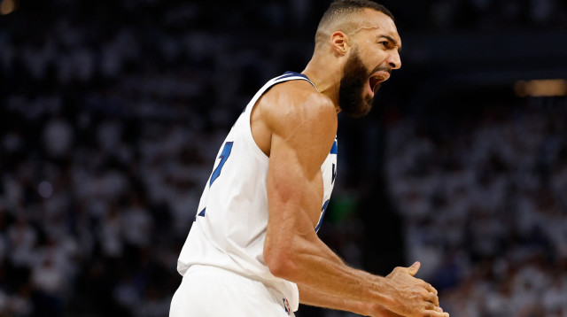 רודי גובר, שחקן מינסוטה (צילום: GettyImages)