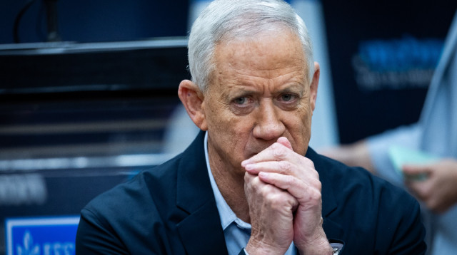 בני גנץ (צילום: יונתן זינדל, פלאש 90)