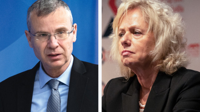 יריב לוין, גלי בהרב-מיארה (צילום: יונתן זינדל, פלאש 90,שיר תורם פלאש 90)