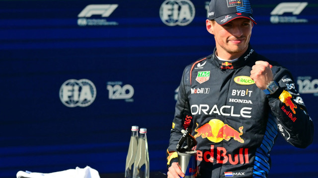 מקס ורשטאפן נהג קבוצת רד בול, פורמולה 1 (צילום: GettyImages, ANDREJ ISAKOVIC/AFP)