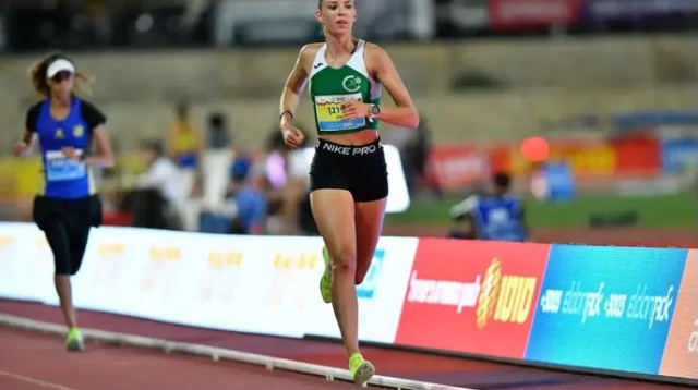 שיא ישראלי נוסף שהיא שוברת. סיון אוירבך (צילום: אתר רשמי, Maxim Dupliy)