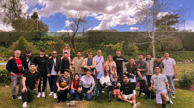 משלחת חיילי צה"ל במדריד (צילום: יח"צ)