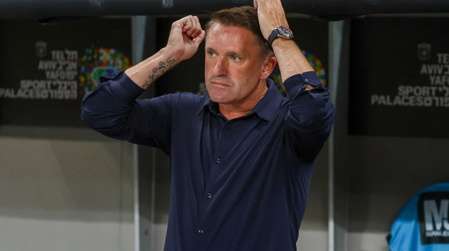 מאמן מכבי תל אביב, רובי קין (צילום: דני מרון)