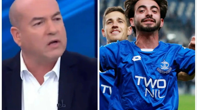 ליאור ברקוביץ', שחקן הפועל פתח תקוה, לצד אביו איל ברקוביץ' (צילום: קובי אליהו)