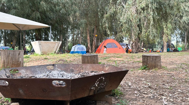 חניון לילה מקורות הירקון (צילום: לימור קטן פרידמן רשות הטבע והגנים)